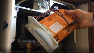 Ideal gas boiler HE30 (ISAR/ICOS/ESPIRIT) F & H error codes DIY job to fix problem by replacing PCB