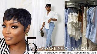 5 WAYS TO REINVENT YOURSELF | mindset, inner beauty, wardrobe, accountability & god | AsiaDior Monēt