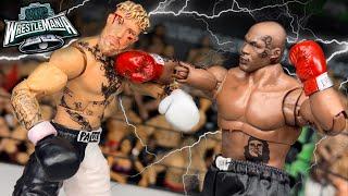 Jake Paul VS Mike Tyson | FULL FIGHT | *KNOCKOUT* | Action Figure Match!