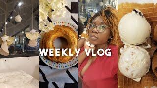 VLOG: BAKING, BOWLING, BABY'S FIRST FOOD / Weekly Vlog EP2