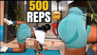 500 FIRE HYDRANT CHALLENGE~CURVY ROUND BOOTY In 3 WeeksPump Your Butt In 12 Mins.