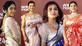 Regina, Aishwarya Rajesh, Hebha Patel, Mangli Visuals @ Democratic Sangha Change Maker Awards