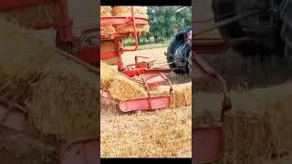 What are the tools used to prepare straw bales?