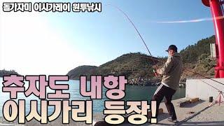 추자도 내항! 돌가자미(이시가리) 원투! [캠낚세끼] / 추자도 낚시n캠핑 / caravan / camping car / Fishing / 캠핑카
