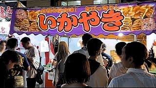 A young man who makes the best grilled squid in Japan 【Street Food】