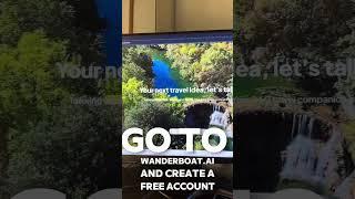 Wanderboat: Plan your vacation with AI