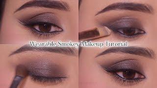 Super Easy Smokey Eye makeup Tutorial / Easy Makeup for Beginners