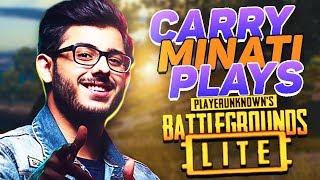 CARRYMINATI PLAYS PUBG LITE