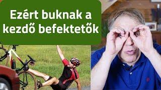 Ezért buknak a kezdő befektetők