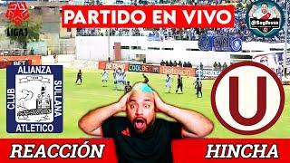 PARTIDO DESCARTEALIANZA ATLETICO 0-3 UNIVERSITARIO EN VIVO -  LIGA 1 CLAUSURA 2024Reaccion Hincha