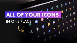How I find and manage icons for my UI designs