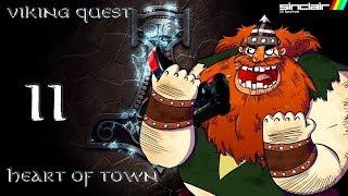 Видеопрохождение Viking Quest II: Heart of Town на ZX Spectrum