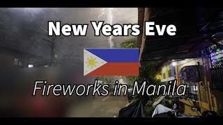 New Years Eve Fireworks in Manila - 10 Days in the Philippines