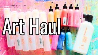 Art Supplies Haul! Faber Castell Dual Markers &  Montana Markers