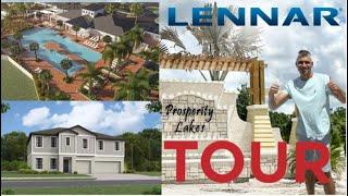 PROSPE￼RITY LAKES Lennar pre-model tour, New Construction Community Parrish FL with Robert Lunt