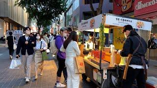 [4K] Seoul Walk  Weekend Evening, Myeongdong Street Scenery Walking Tour