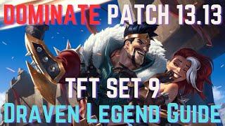 (PATCHED) In-Depth Draven Legend Guide | Set 9 TFT Guides | Teamfight Tactics