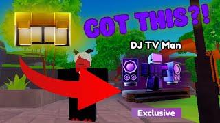 I GOT DJ TV MAN?!?! toilet tower defense crate opening TTD