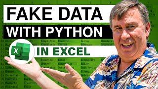 Excel: простая подделка данных из Python в Excel — эпизод 2660