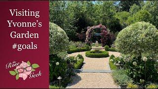  Tour of My Friend's Perennial Garden | Wow! | Fountains, Japanese Garden w/ Stream, White Garden