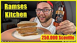 END OF SANITY Zimt Toast SANDWICH !!! (250.000 Scoville) | Ramses Kitchen