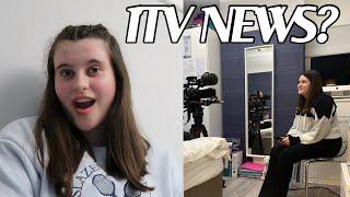 I WAS ON ITV NEWS?!? - (deaf awareness campaign video)