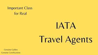 IATA Air Ticket Class:Galileo, Adding Passport Detail, Issuing IATA Air Ticket, Travel Agent Process