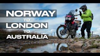 I fell in love with an old motor bike - THE WARHORSE II - bringing my Honda Africa Twin home!