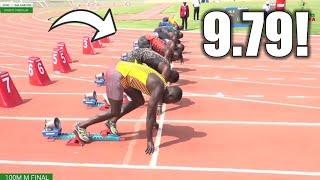 100 Meters Just Went CRAZY!! || 2024 Kenyan Olympic Trials