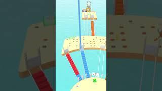 Bridge Race game please subscribe #trending #gaming #youtubeshorts #mobilegaming #bridgerace