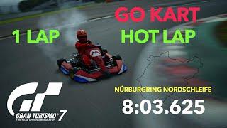 Gran Turismo 7 - Mario Go Kart HOT LAP @ Nürburgring Nordschleife 