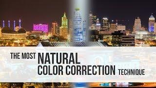 The Most Natural Color Correction  Technique in Photoshop
