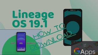 Lineage OS 19.1 A12| Flash Gapps on A12 ROMs @NikGapps.com