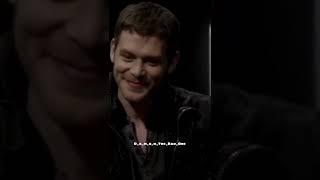 The Originals || Klaus Blushing after having sex with Caroline