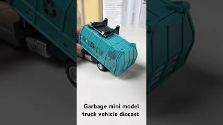 Garbage truck mini model dumper #diecast #truck #viralshorts