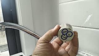 How to replace mixer tap cartridge on kitchen or laundry flick mixer tap/faucet