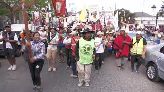 Peregrinos de San Carlos llegaron a Cerrillos