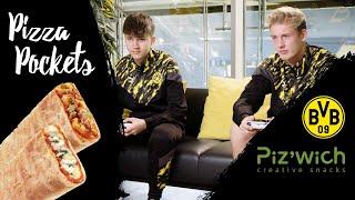 PIz'wich Pizza Pockets - BVB Halbzeitsnack von Julian Brandt und Dennis "Denninho" Malcherczyk