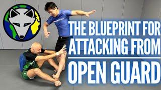 THE BJJ OPEN GUARD BLUEPRINT |  S:5- Ep:44 #ROLLwithTheFOX