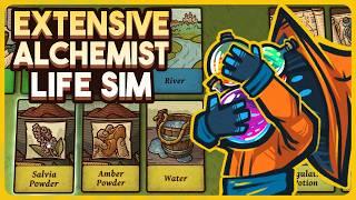 Extensive Card-Based Alchemist Life Sim - Ways of Alchemy [Demo]
