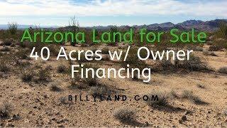 Arizona Land for Sale 40 Acres, Yavapai County, Owner Financing