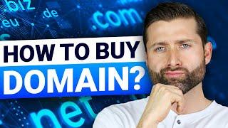 How to buy a domain with a few EASY steps in 2024