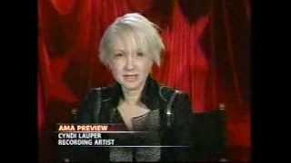 Cyndi Lauper American Music Awards (2005) Interview