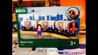 unboxing BRIO 33867 Metro Train (04346)