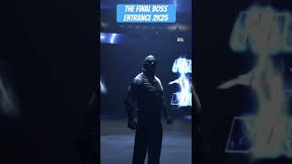 The final boss Entrance WWE 2K25