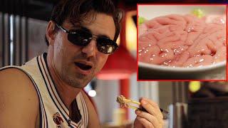 Eating Pig's Brain | Whoa That's Weird