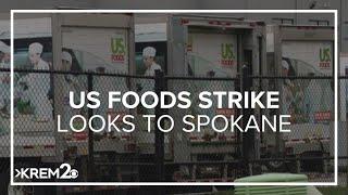 Union representing US Foods drivers looking to expand picket line to Spokane