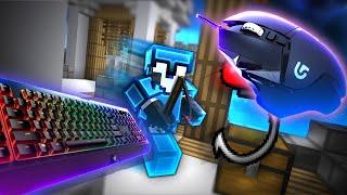 [1020FPS] Satisfying Keyboard and Mouse Sounds! [Ranked Skywars] ASMR