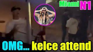 Travis Kelce surprise appearance made Taylor Swift cry with joy at N1 Eras Tour Miami