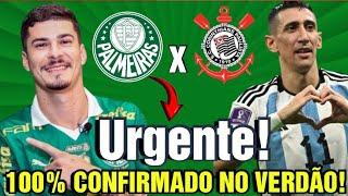 DERBY VAI PEGA FOGO! DI MARIA NO PALMEIRAS! NOTÍCIAS DO PALMEIRAS ÚLTIMAS NOTÍCIAS DO PALMEIRAS